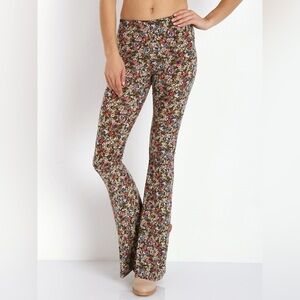 Show Me Your MuMu Bam Bam Bells Flower Cider Flare Pants Size M